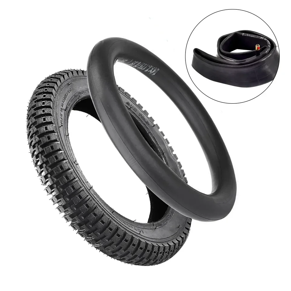 16x2.4 Inch Bike Tire & Inner Tube Set - Compatible With Kids Bikes, Dirt Bikes, MX500, MX650 (Size 64-305)