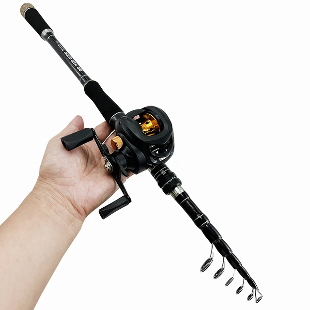 Telescopic Fishing Rod and Reel Combo Set 2000-4000 Series