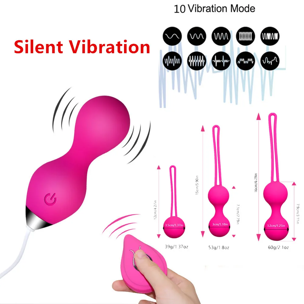 Kegel Balls Vaginal Balls Vibrator Stimulate Sex Toys for Women Tighten Exercise Chinese Kegel Balls Love Eggs Ben Wa Geisha Training
