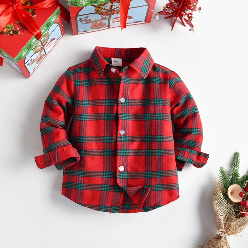 1-6T Boys Fall 2 Pack Outfit Party Clothing Long Sleeve Button Plaid Shirt + Green Bow Tie Bib Suspenders