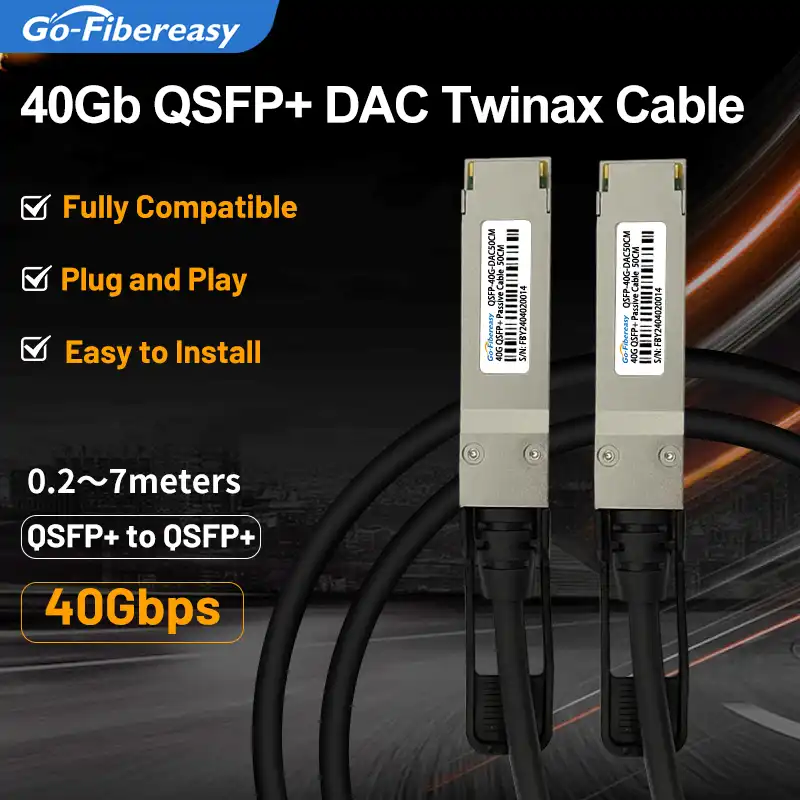 QSFP 40Gb DAC Cable 0.5m,1m,2m,3m,7m 40Gb/s QSFP+ to QSFP+