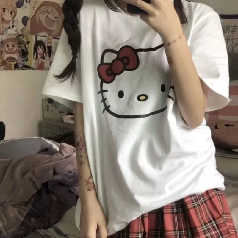 Hello Kitty Clothes Women Shirt | Shirt Long Sleeve Hello