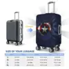Custom Captain America Luggage Cover Funny Suitcase Protector Covers Suit For 18-32 inch 6
