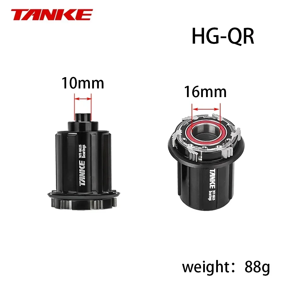 TANKE MTB Wheelset Freehub XD HG MS 허브 바디 드라이버 6 폴 교체 135 QR 142 스루 액슬 캡 12MM 베어링 타워 베이스 Repai