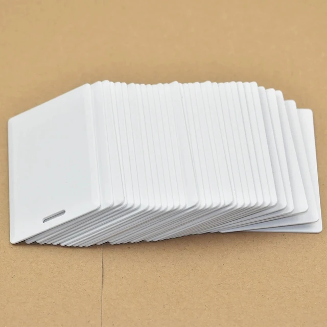 5Pcs 125KHz RFID Smart T5577 EM4305 Writable High Quality Thick Clamshell Proximity Rewritable Access Control Card 5