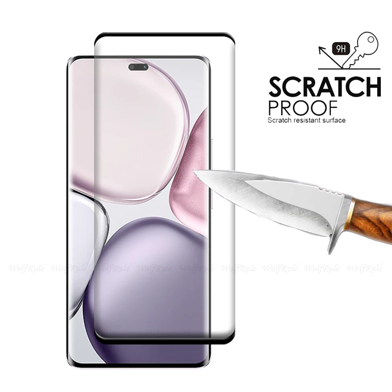 Honor X9C Tempered Glass Screen Protector - 9D 9H Full Curved HD Shield (1-4 Pack)