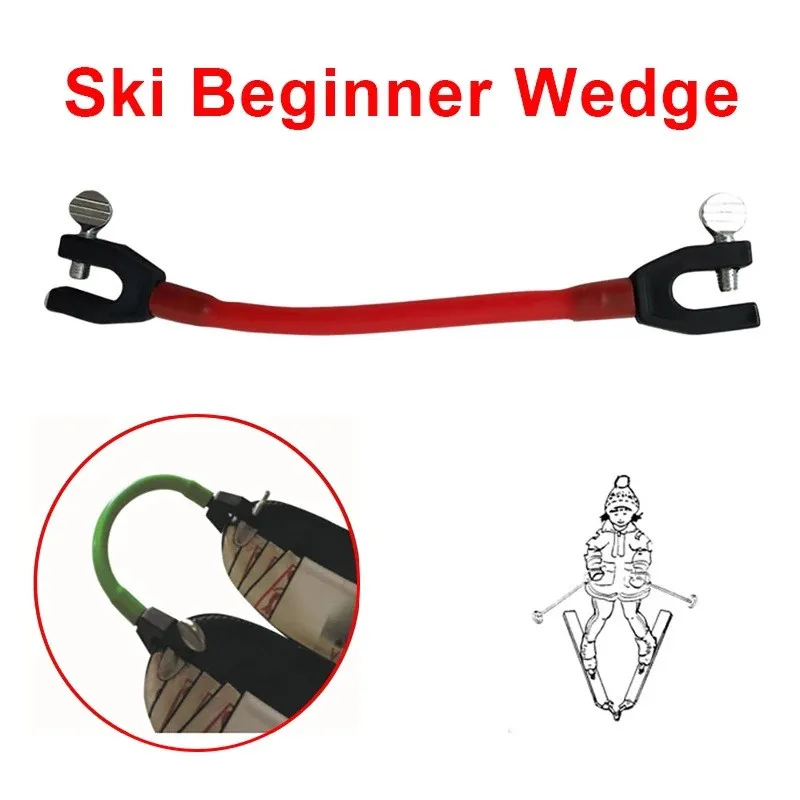 Ski Tip Connector For Beginners Ski Wedge Aid Connector For Children Adults Outdoor Training Exercise Sport Snowboarding Accesso