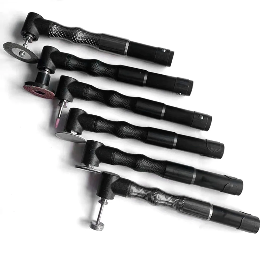 90 Degree Handpiece For Foredom Motor Anging Flexible Shaft Grinder Mill Grinder Mesin 90D elbow Power Tool Parts 3