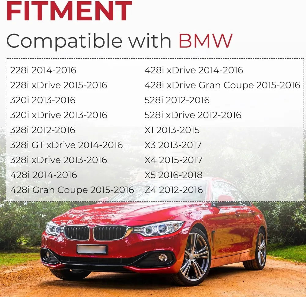 Electric Engine Water Pump for BMW N20 B20 2.0L L4 2012-2017 Models - Coolant Replacement Part