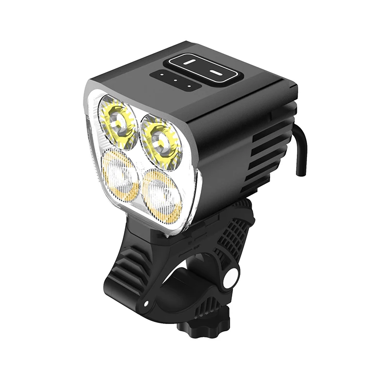 

3000 Lumen Cycling Front Light Waterproof Bicycle Headlight High Beam Low Beam Aluminum Alloy Bicycle Lights MTB Bike Front Lamp