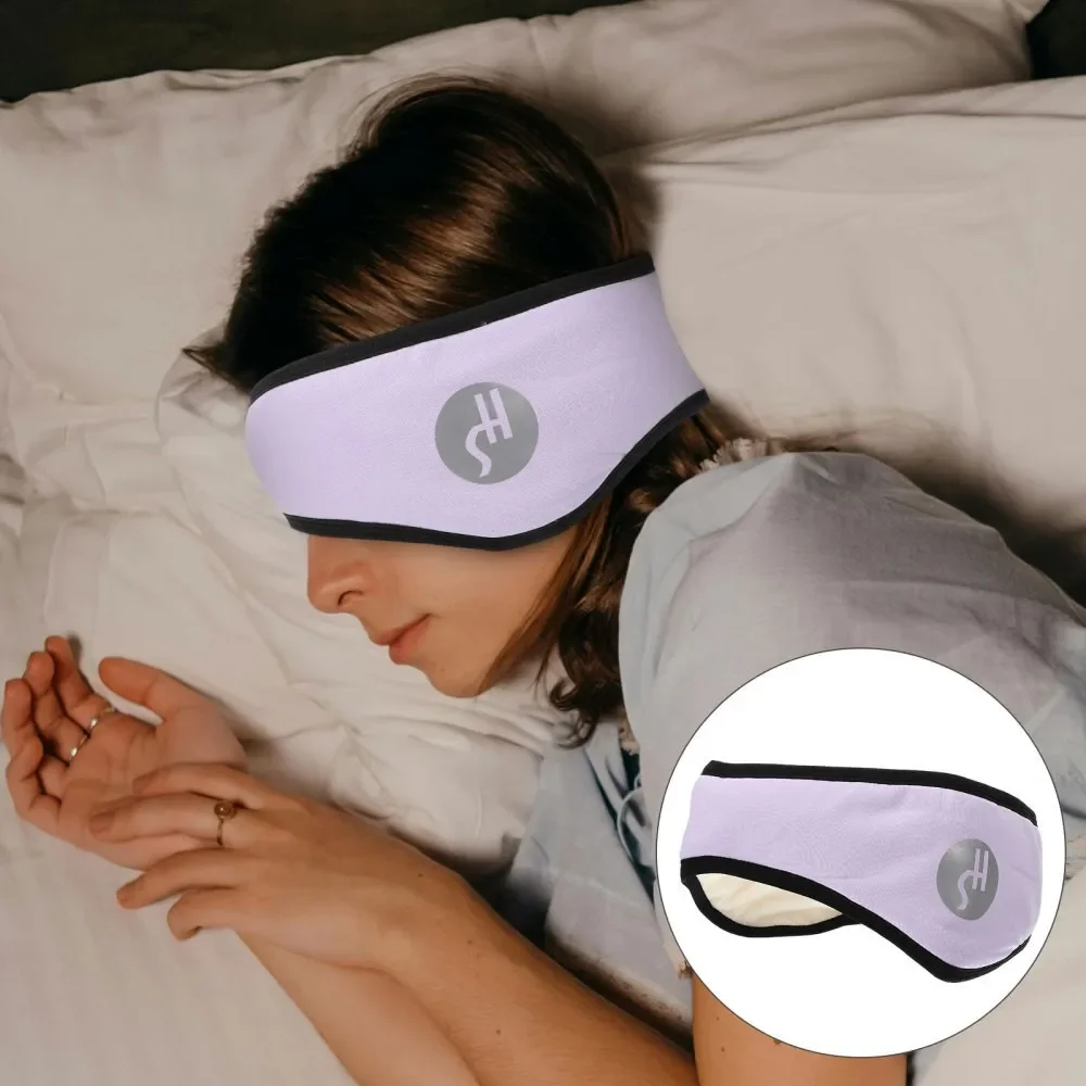 Soundproof Sleeping Eye Mask with Noise-Reduction Ear Muffs for Comfortable Light Blocking
