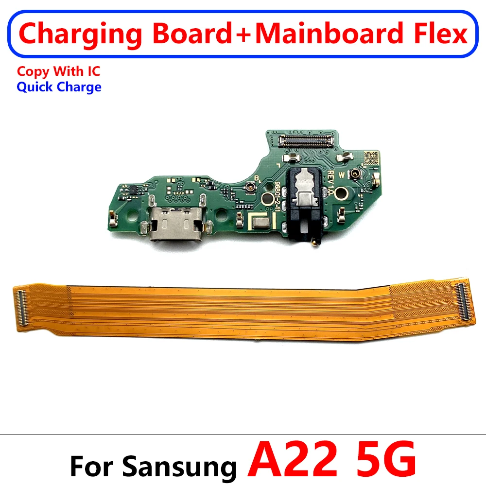 Connecteur De Station D'accueil De Téléphone Pour Samsung A32 4G A325F Câble De Prise Arrière, Accessoires De Rechange Pour Smartphone, Port De Charge, Connecteur De Station D'accueil De Téléphone