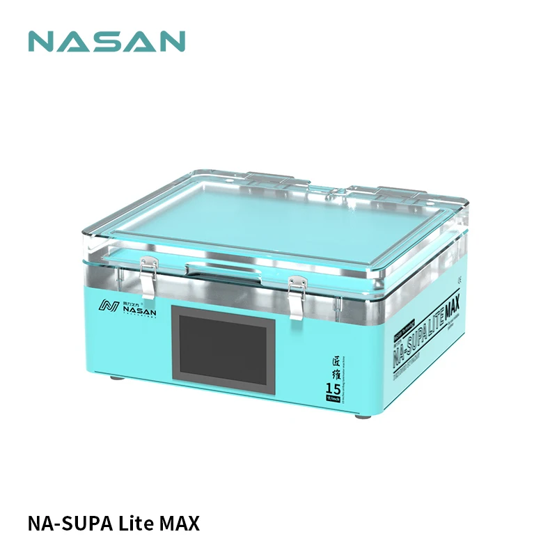 NASAN NA-SUPA LITE 맥스 에어백, 빅 사이즈 라미네이팅 기계, OLED 라미네이터, 아이패드, 아이폰, 삼성용 평면 곡선 스크린 수리