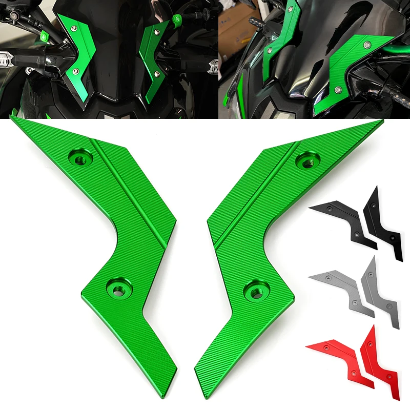 

Накладка на лобовое стекло для kawasaki Z650 Z900 Z 900 SE ABS 2020-2023, Аксессуары для мотоцикла с ЧПУ, ветрозащитный экран, козырек