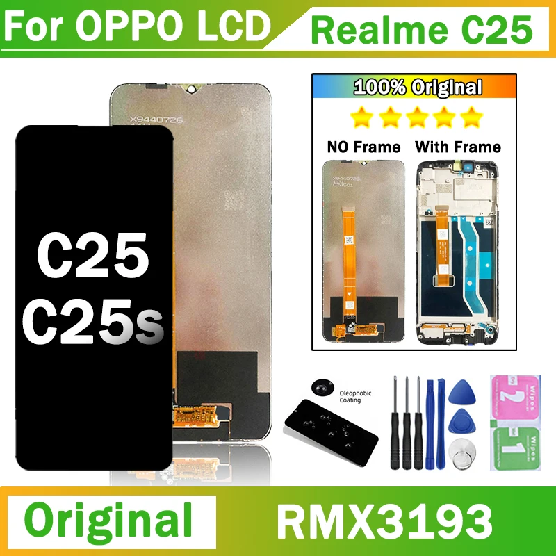 6-5-Original-For-OPPO-Realme-C25-C25s-LCD-RMX3193-RMX3191-RMX3195 ...