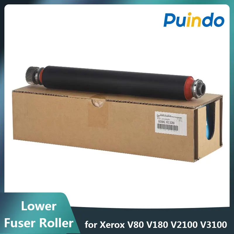 

Original 059K 81320 Lower Fuser Roller for Xerox V80 V180 V2100 V3100 Versant 80 180 2100 3100 Press Pressure Roller 059K81320