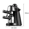 Electric Italian Coffee Machine Professional Expresso Coffee Maker Automatic Semi Automatic Expresso Machine  220V 6