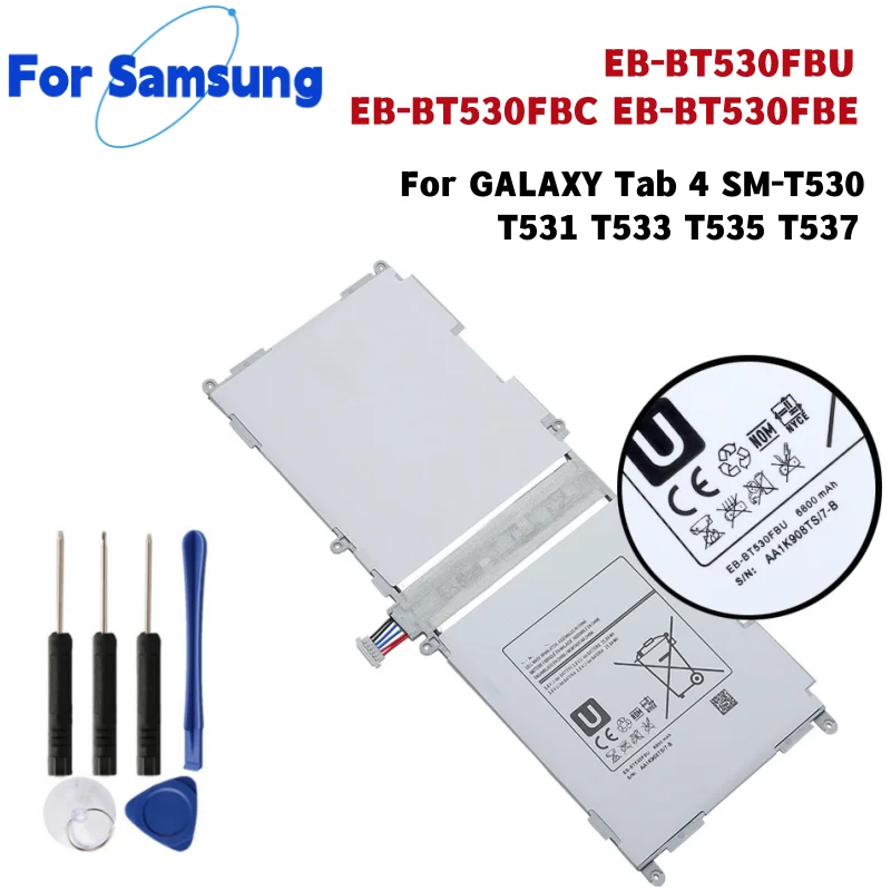 Samsung Galaxy Tab 4 Sm T530 Akku Battery-EB-BT530FBU-EB-BT530FBC-EB-BT530FBE-For-Samsung-GALAXY-Tab-4