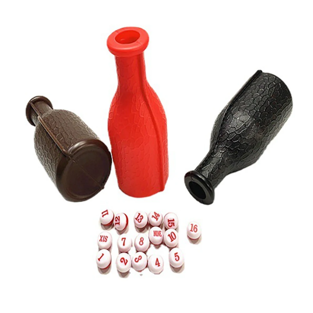 Billard Spiel Kelly Pool Shaker Flasche Billard Halle Würfel Ball Zimmer EntertainmentWith Standard-Set Von 16 Nummeriert Tally Bälle – Detail 2