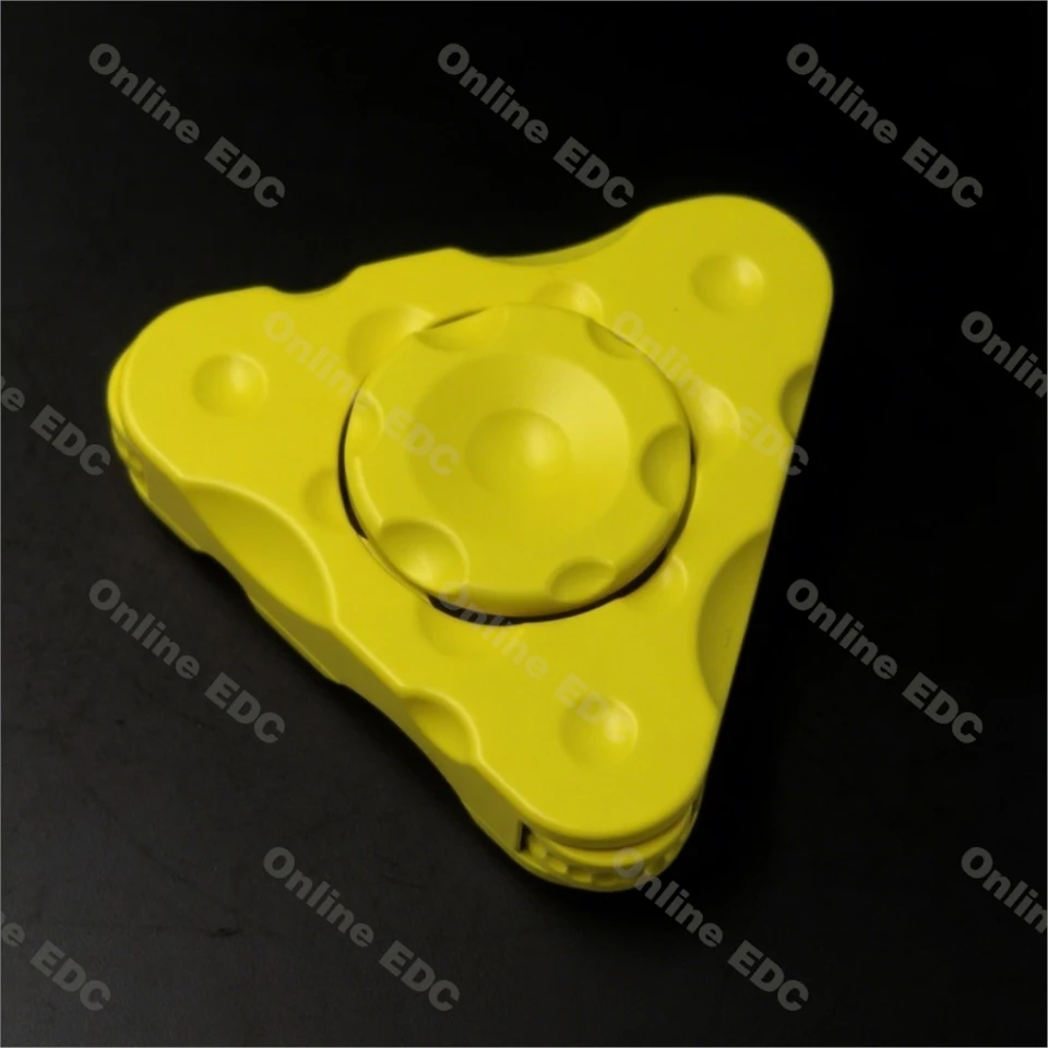 中古 EDC Toys OS&JOY メカニカルチーズ フィジェットスピナー チタン