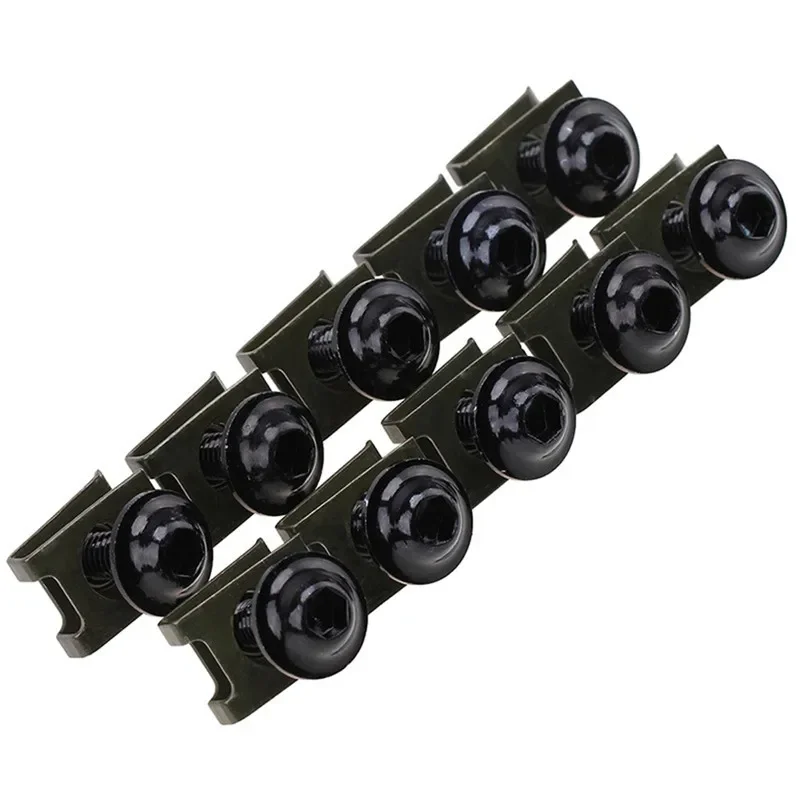 10pcs Motorcycle Scooter Multi-Color M6 6mm Fairing Bolts Fastener Clips Screw Spring Nuts Metal Nuts Bolt Auto Replacement Part car accessories motorcycle accessories auto fasteners auto accessories motorcycle screws motorcycle fasteners