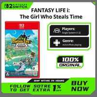 Nintendo Switch 2 FANTASY LIFE i The Girl Who Steals Time Juegos Games Deals Nintendo Physical Game Card RPG Game for Switch 2