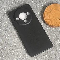 Cover protettiva morbida in TPU con bumper in silicone nero elegante per ZTE Blade A76 5G