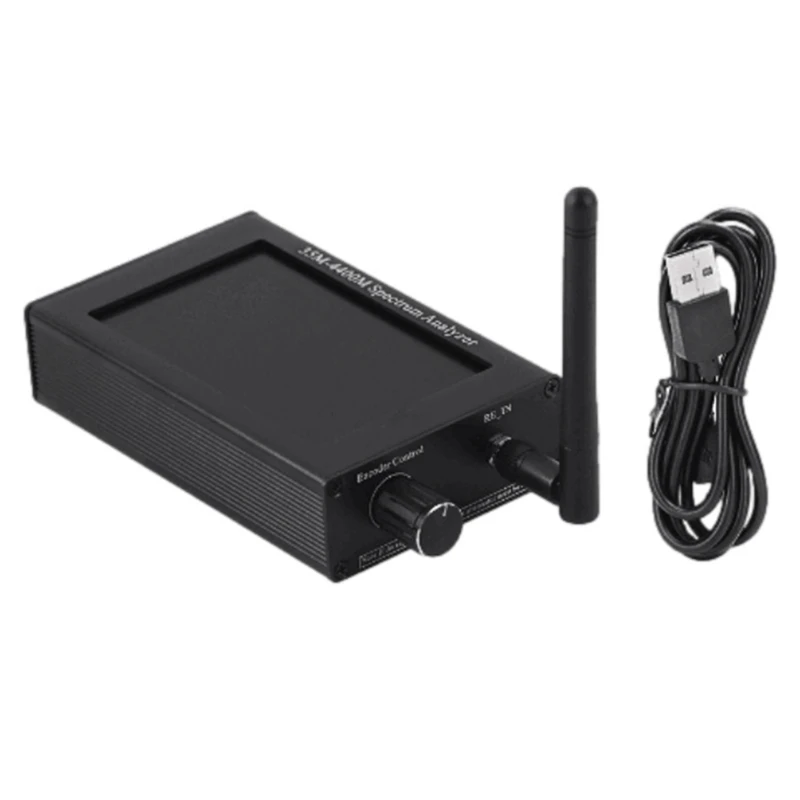 

4.3 Inch LCD Screen Spectrum Analyzer 35M-4400M Handheld Simple Spectrum Analyzer Measurement Of Lnterphone Signal Black