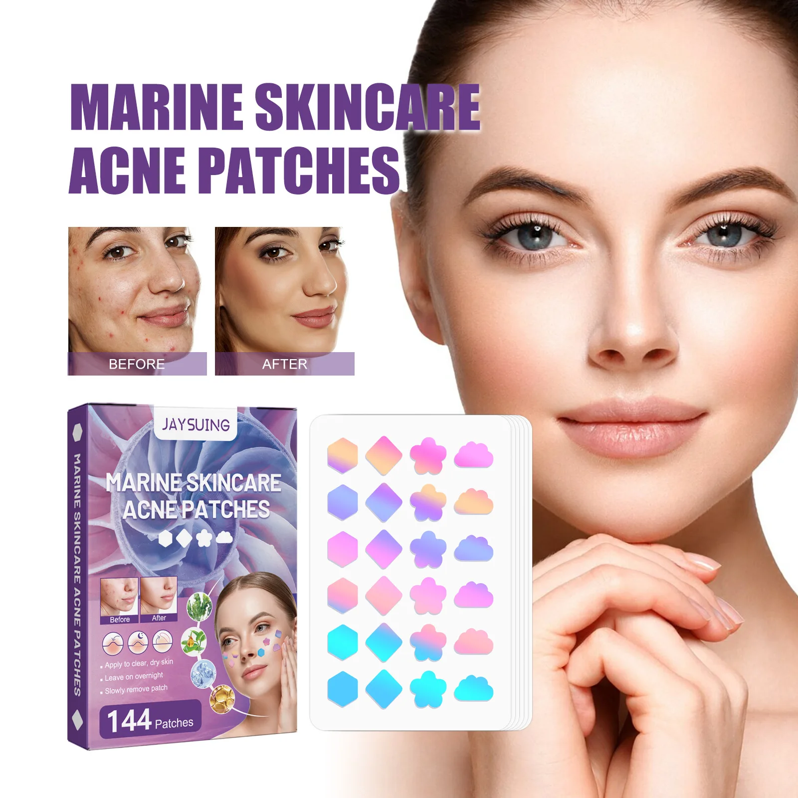 

Colourful Cute Flower Invisible Acne Removal Pimple Patch Beauty Acne Tools Pimple Acne Concealer Face Spot Scar Care Sticker