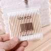 100/300/500/800pcs Double-ended Kapok swabs Nose and Ears Clean makeup kit Lipstick swabs 3