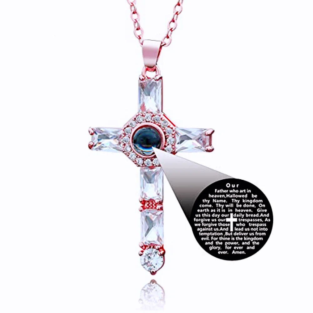 Christian Jewelry Necklaces Cross Necklace Bible Verse Cross
