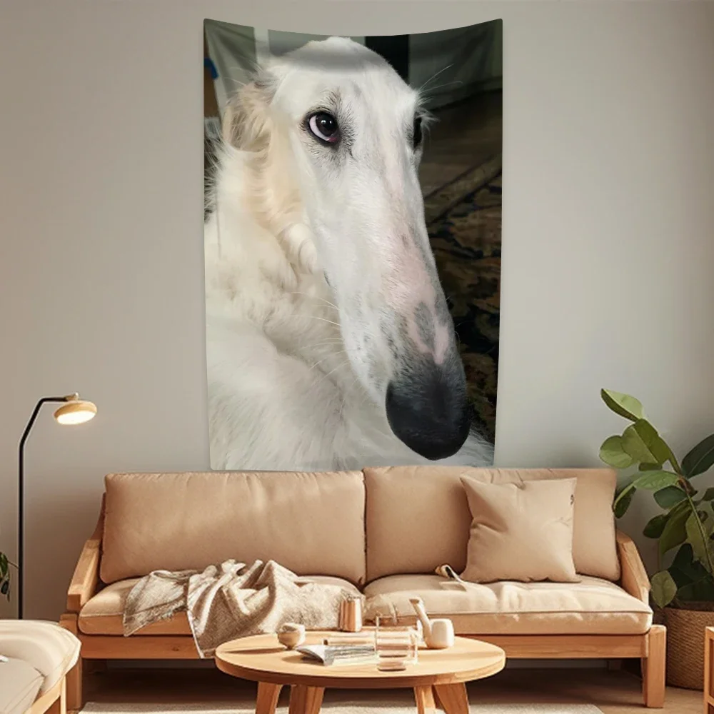 Funny Animal Meme Tapestries Let Me Do It For You Dog Kawaii Room Decoration Aesthetics Wall Hanging Dorm Bedroom Backdrop