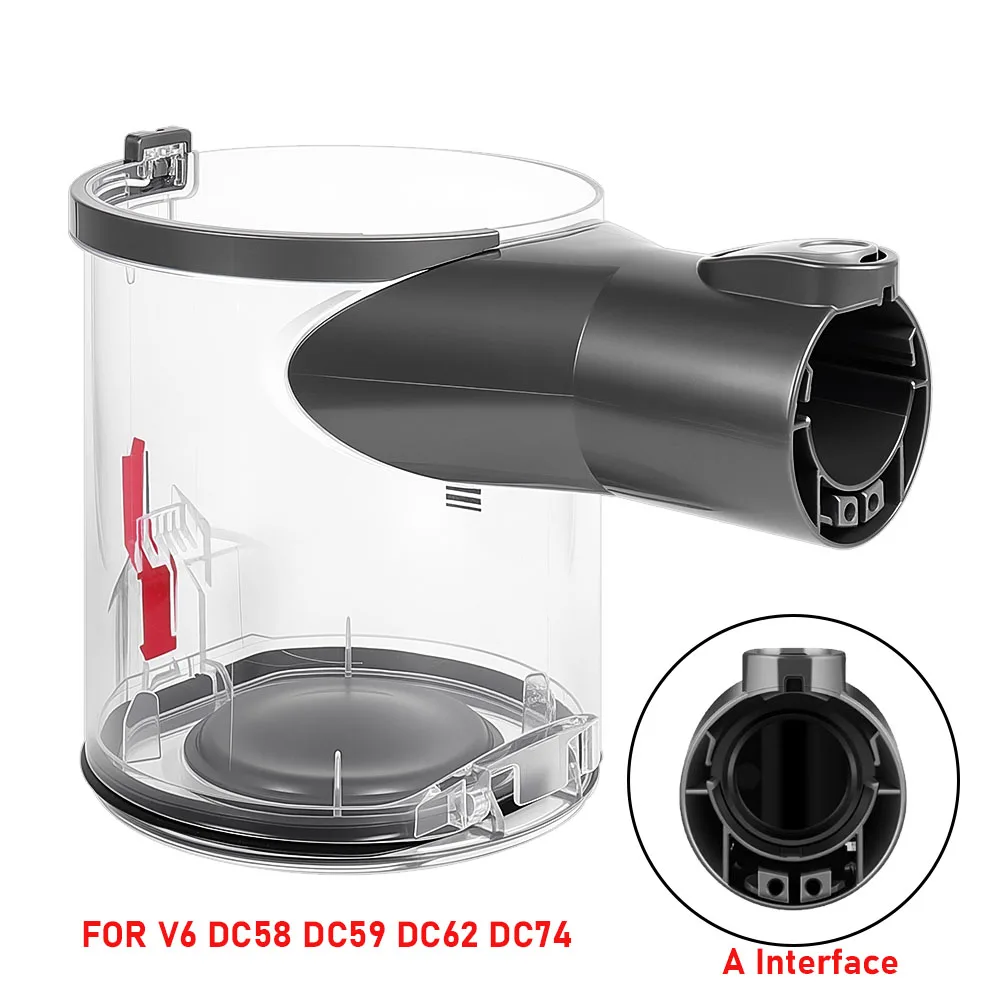 Universal Dust Bin Canister with Sealing Ring and Base Lid