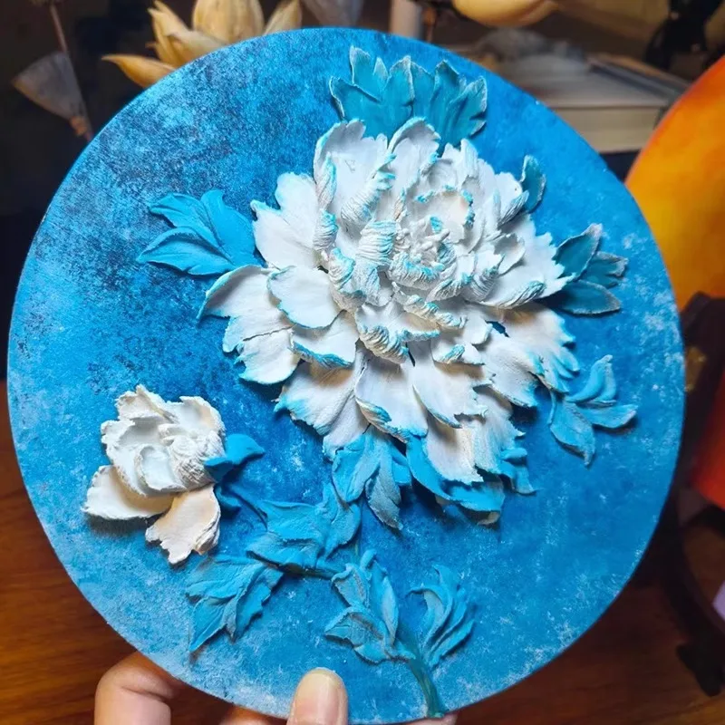 450g 러시아 스크레이퍼 그림 조각 페이스트 DIY 예술적 질감 그림 쉐이핑 페이스트 손으로 만든 릴리프 그림 재료