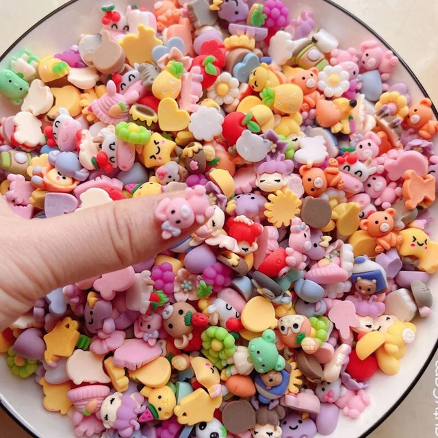 20/30Pcs Kawaii Candy Assorted Charm Mix // Kawaii Nails // Kawaii Nail Art  // Kawaii Charms Mix 30PCS Kawaii Random Charm - AliExpress