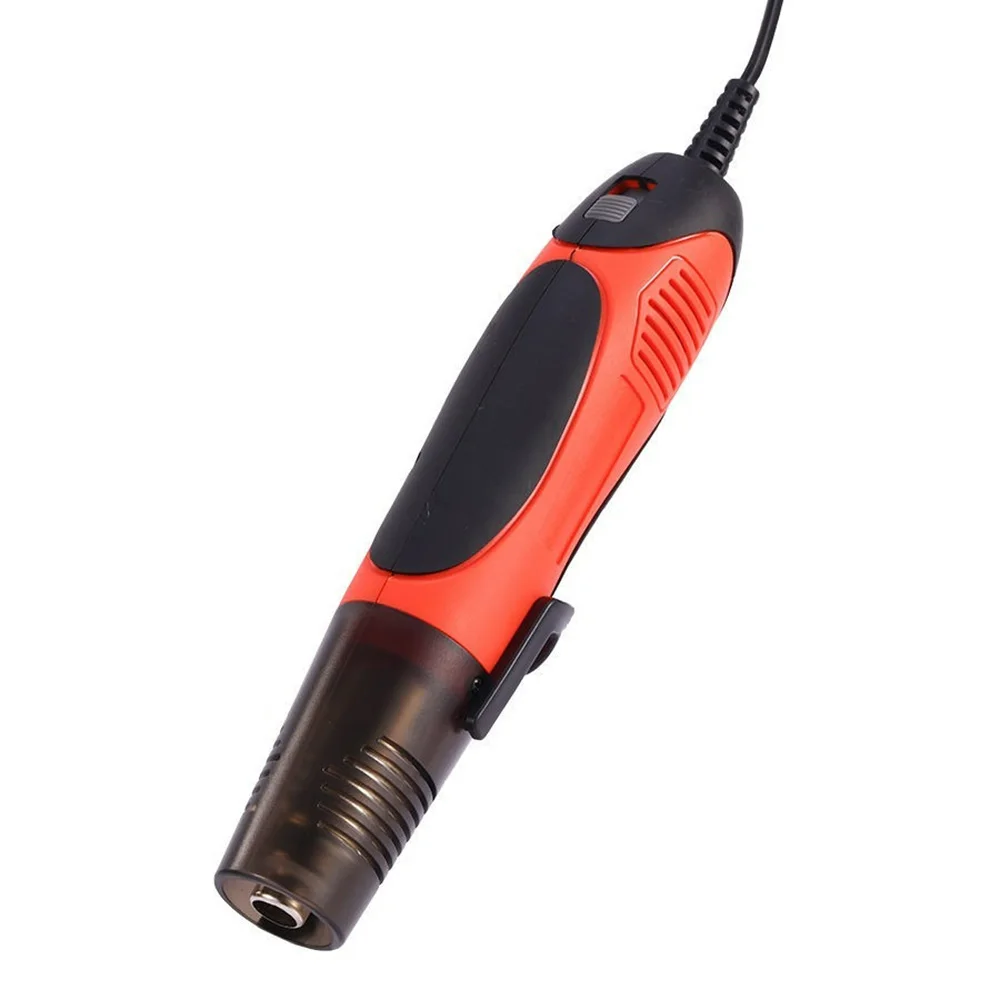 350W Mini Hot Air Gun Small Heat Shrink Film Electronic Mobile Phone Repair Soft Pottery Heat Shrink Film Portable Heating Gun