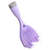 Dual Purpose Hollow Comb Curl for Curled Hair Brush Women Travel Polypropylene Detangling 3