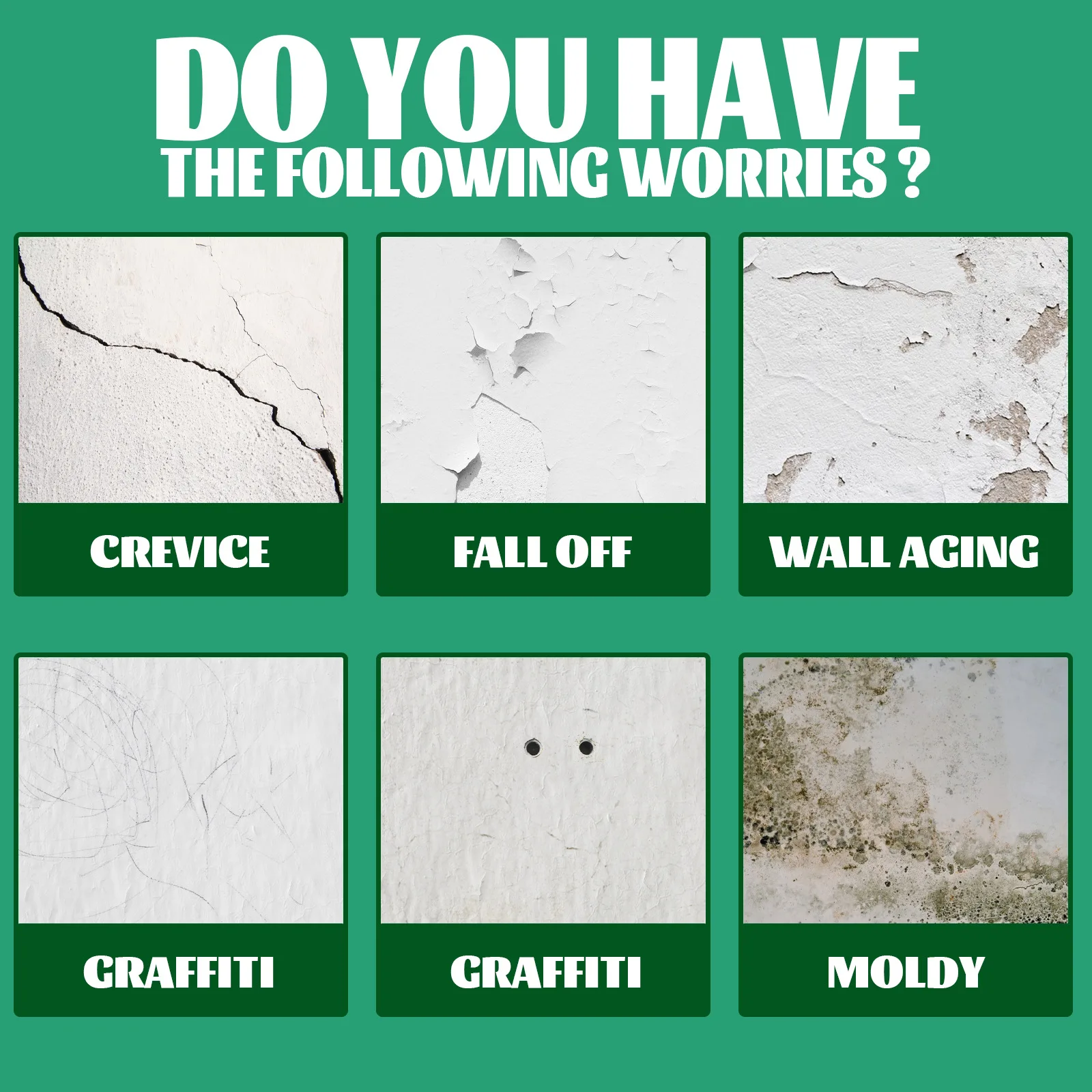 Sealant Paste Waterproof Sealant Wall Repair Tool Wall Paint Tile Repair Kit Wall repair paste Household wall repair crack nail hole putty waterproof mildew proof