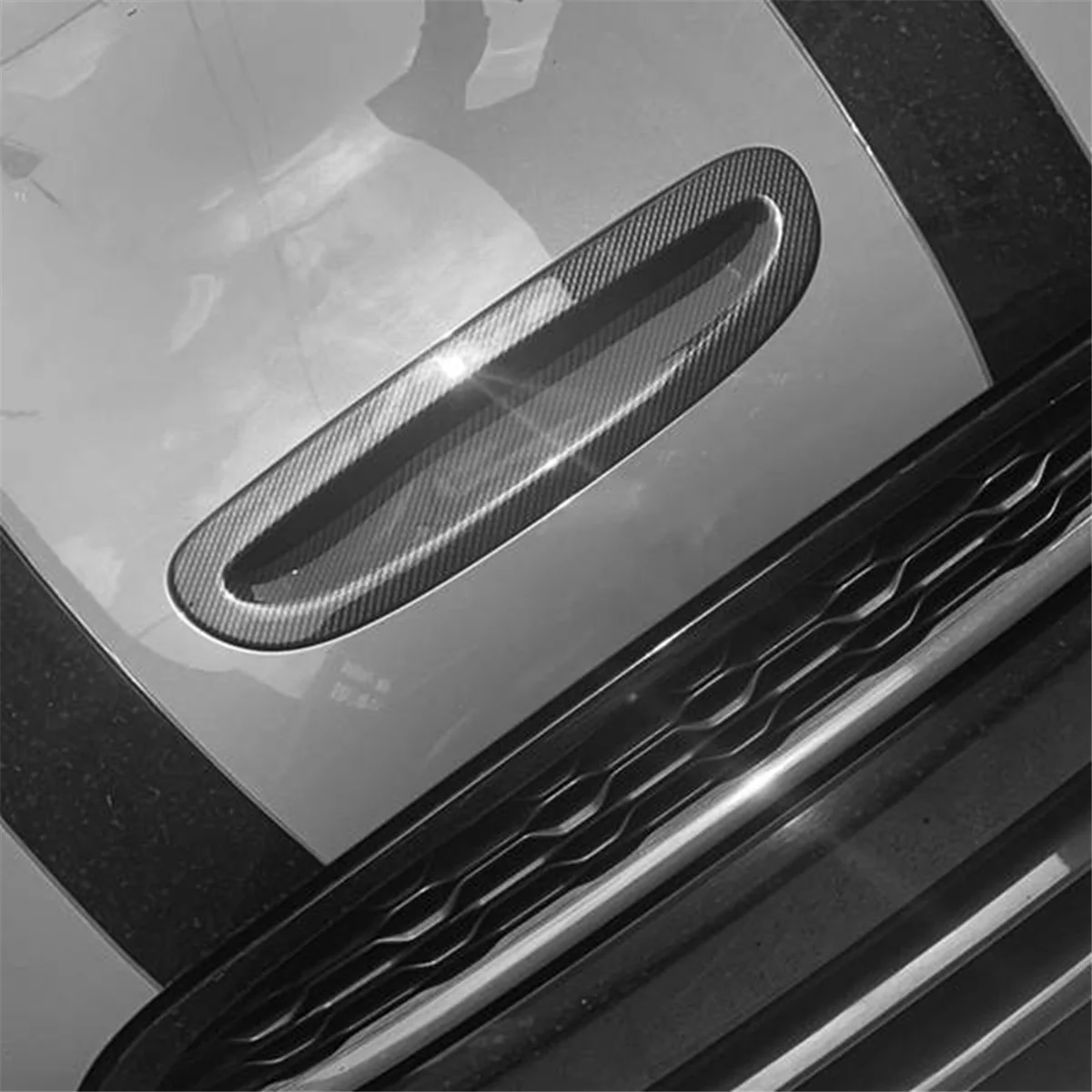 Car Hood for MINI Cooper F55 F56 3 Door 2014-2021 Air Intake Cover Vent Cover 6