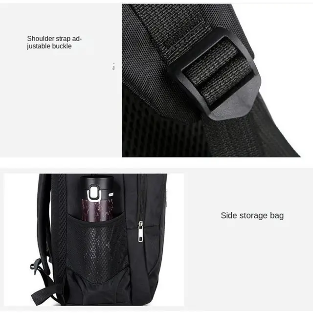 Business Commuting Men's Computer Backpack Large Capacity Multifunctional Waterproof Travel Backpack 3