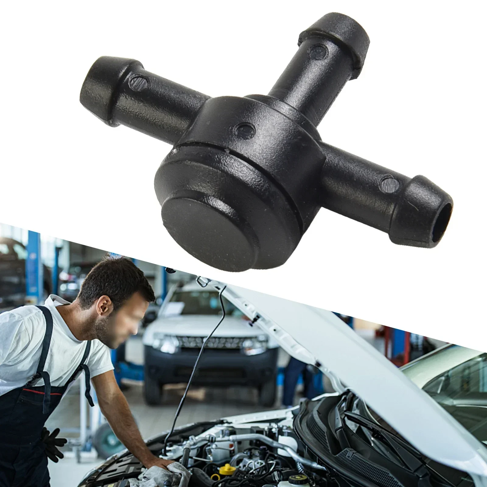Front Wiper Washer Nozzle For Volvo C30 S40 V50 Valves Windscreen Washer 1Pcs 9178895 Black Washer T Valves 31391513 Automobile Accessories