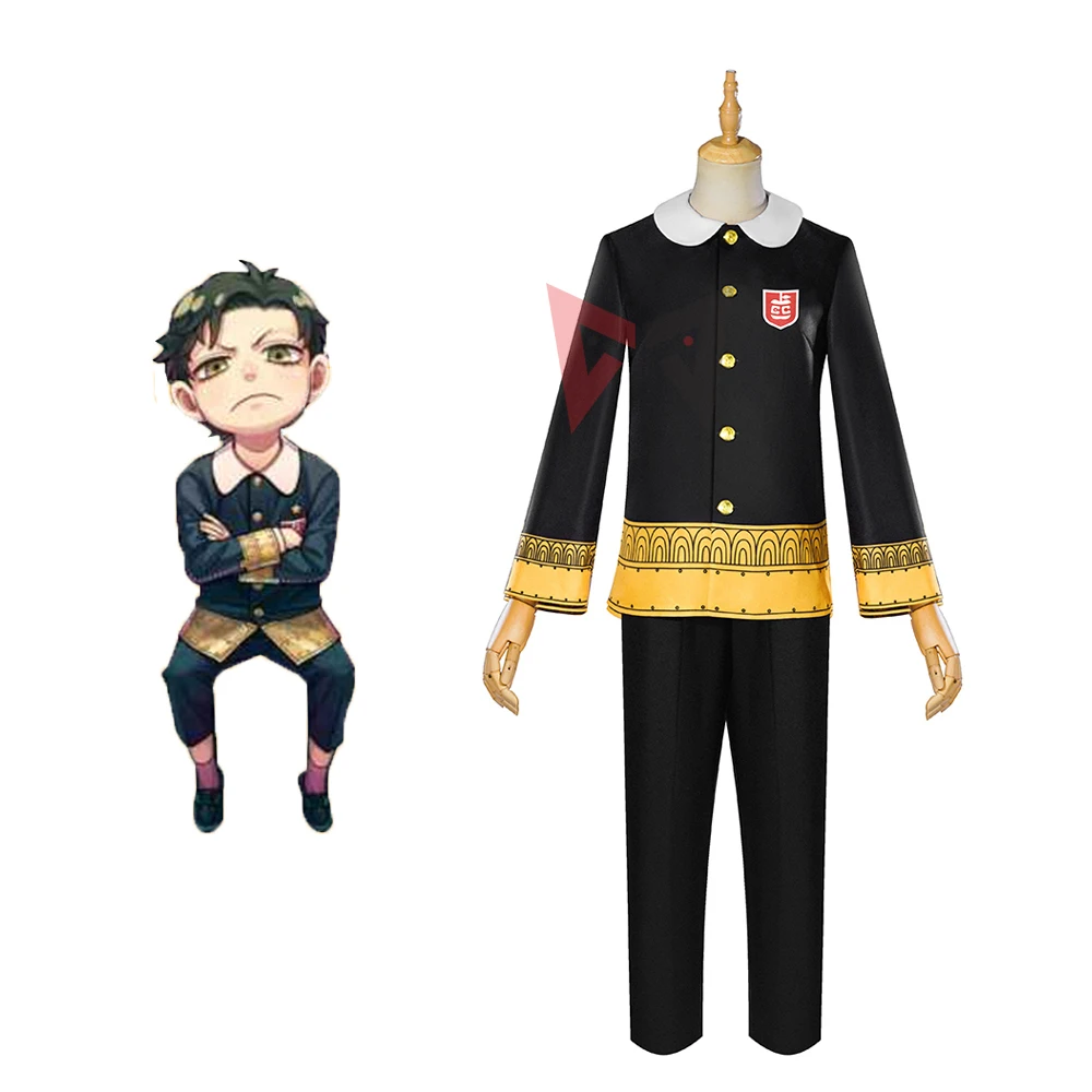

Anime Daimon Desmond Cosplay Coat Pants SPY×FAMILY Costume Experiment Halloween Carnival Boy's Clothing Custom Made