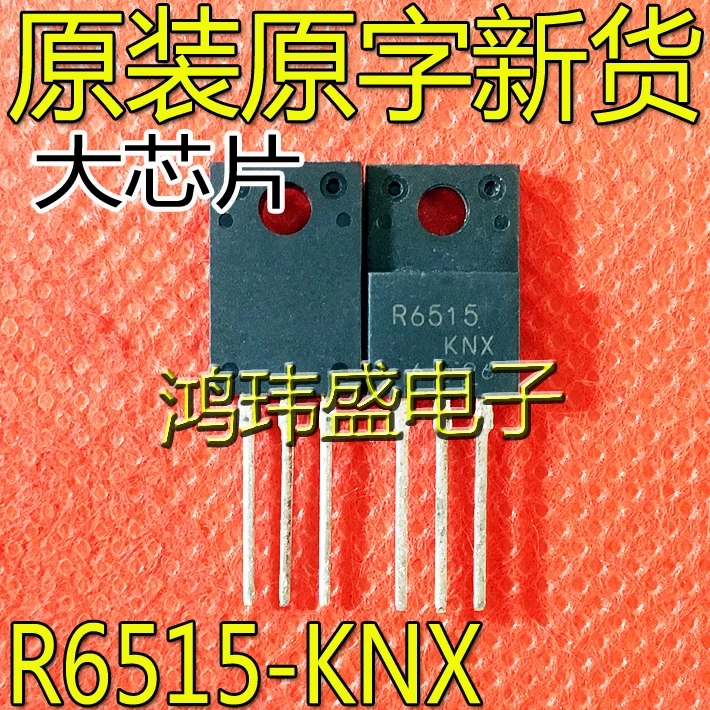

30 шт. Оригинальный Новый транзистор R6515KNX TO-220F MOS Мощный полевой транзистор