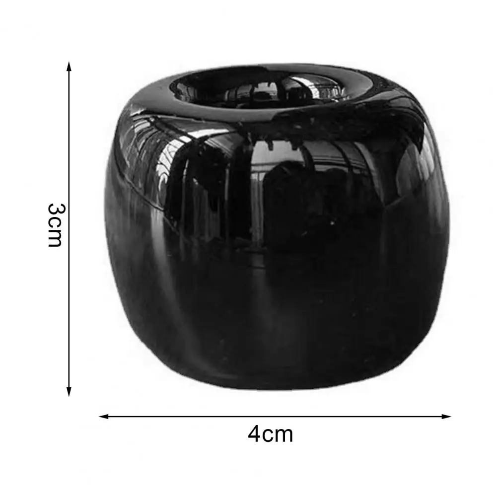 Toothbrush Holder Hollow Design Multi-purpose Mini Ceramic Toothbrush Stand Lightweight Ceramics Ventilated Mascara/Pen Holder