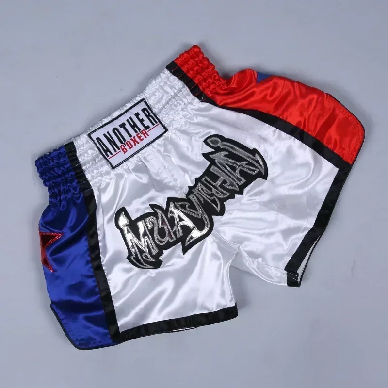 MMA Shorts 1PC Anotherboxer-Unisex Boxing Shorts Muay Thai MMA Training Gym Fitness Pants For Adults And Kids
