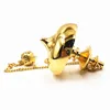 SongLong Healing Brass Metal Pendulums for Divination, High Energy Pendulo de Mesa Meditation Pendulum, Cone Pendulum 1