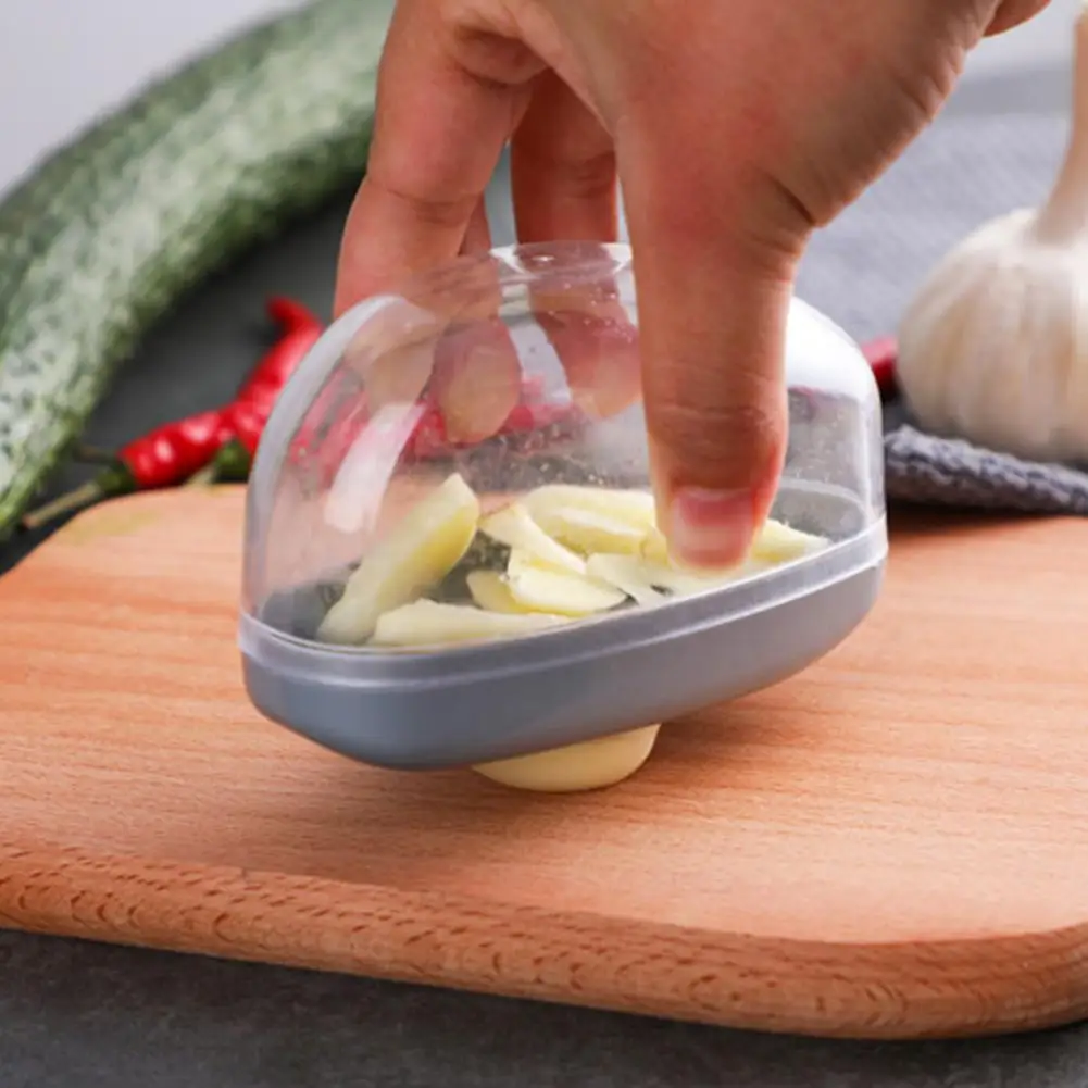 Garlic Smasher 2-in-1 Manual Pressing Detachable Small Household Garlic Smasher Wide Application Mincer