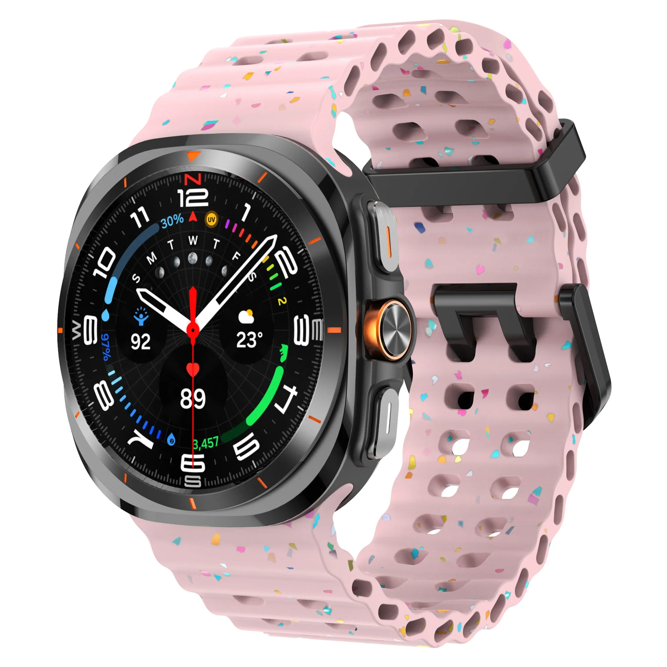 Luminous Silicone Smartwatch Strap - Universal Fit