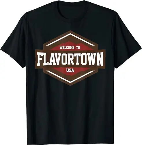 

Футболка с изображением пищевой культуры Flavortown