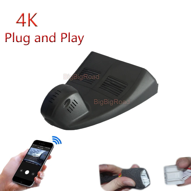 Bigbigroad For Mazda 3 Mzd Mazda3 Axela 2018 2019 2020 Car Wifi Dvr Video Recorder Dash Cam Dual